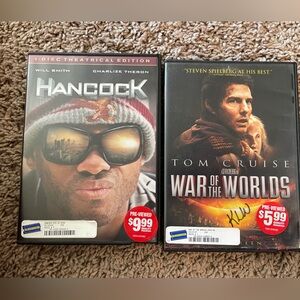 Hancock and War of the Worlds DVD Set